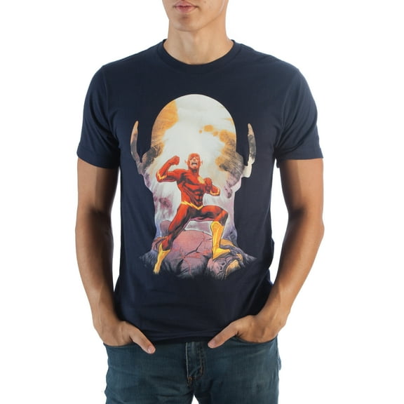DC Comics Flash Pose T-Shirt-Medium