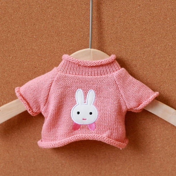 Ropa de algodón para muñecas de 20 cm, suéter de repuesto para muñecas, osito de peluche, ropa para muñecas