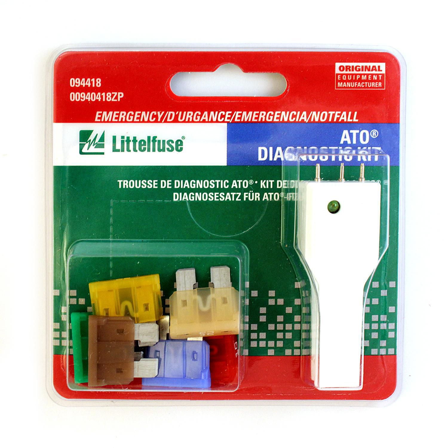 Littelfuse Emergency Diagnostic Fuse Kit with Tester/Puller Includes