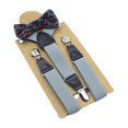 thumbnail image 3 of Tirantes para hombre Salvador con Pajarita Gris 2 uds, 3 of 10