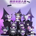 thumbnail image 2 of Figuras originales de Kuromi, hombres lobo de la serie hueca de Miller, muñeca de caja ciega, adorno Kawaii, juguete para niños, modelo de Anime, regalo de cumpleaños, 2 of 4