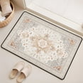 thumbnail image 6 of Washable Vintage Kitchen Mat 31"x20" Non Slip Soft Plush Low Profile Kitchen Rug, Distressed Medallion Oriental Style Sink Mat for Laundry Room Bedroom Office, 6 of 6