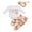 White, variant on Baby Toddler Boys Halloween Outfits 0 3 6 12 18 24 Months Letter Print Crew Neck Long Sleeve Rompers Pumpkin Print Long Pants Hat 3Pcs Clothes Set