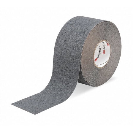 3m AntiSlip Tape,60 ftLx4 inW,Gray  370-4X60