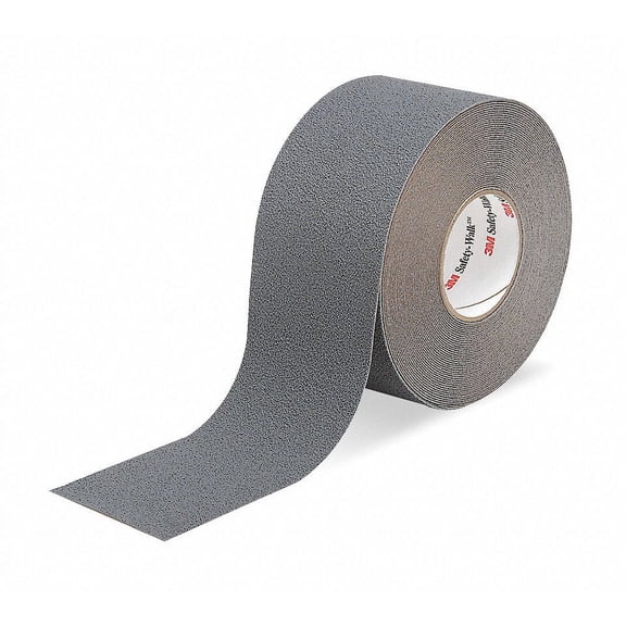 3m AntiSlip Tape,60 ftLx4 inW,Gray  370-4X60
