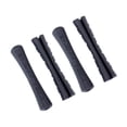 thumbnail image 2 of 4pcs Plastic Bike Pipe Tube Cover Line Brake Cable Protective Sleeve Housing (Black), 2 of 7