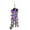 Blue, variant on Zjdatm 2pcs Artificial Hanging Flowers for Outdoors Faux Violet Flower for Spring Summer UV Resistant Fake Silk Violets for Patio Garden Yard Balcony Decor