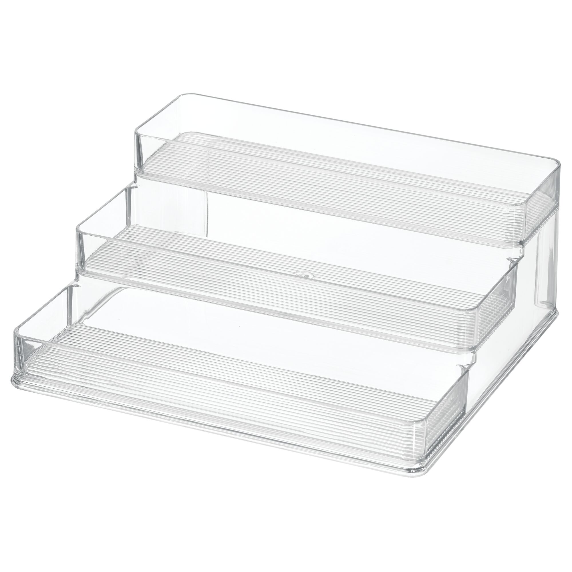 iDesign Linus BPAFree Plastic 3Tier Organizer, 9.25" x 10.25" x 4.5