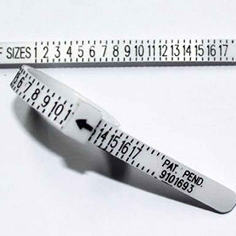  KENANLAN Plastic Finger Sizer Measuring Tool,Jewelry Sizers  Measuring Ring,Size 1-33, Ring Sizer Measuring Tools for Jewelry Making  Measuring (Purple) : Arts, Crafts & Sewing
