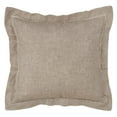 thumbnail image 3 of Fennco Styles Classic Hemstitched Linen Blend Solid Color Decorative Throw Pillow, 3 of 4