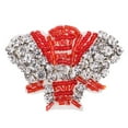 thumbnail image 2 of Abbracc Shell Design Beaded Rhinestone Patches Sew On Badge Bag Appliques DIY Sewing Craft Red, 2 of 8