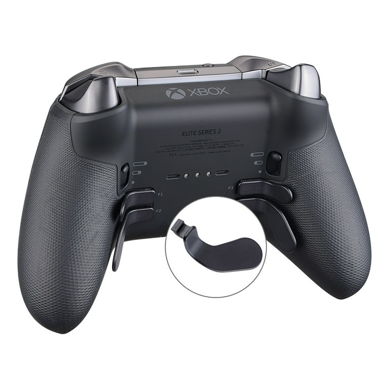 eXtremeRate 4 pcs Metal Black Stainless Steel Paddles, Replacement Parts Video Games Accessories Kits Hair Trigger Locks for Xbox Elite Elite Seies 2 & Elite 2 Core Controller - Walmart.com