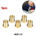thumbnail image 2 of 5Pc Gear Shift Knob Thread Adapter Nut Insert Kit M10X1.25 M10X1.5 M8X1.25 M10*1.25, 2 of 9
