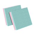 thumbnail image 2 of Paquete de 2 almohadillas para levantamiento de pesas, alfombrilla silenciosa, multifuncional, protección para el suelo, peso Verde Rosa 50x50x4cm, 2 of 5