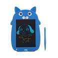 thumbnail image 1 of Tableta de dibujo LCD, almohadilla de dibujo colorida, almohadillas de pintura borrables, tablero digital para garabatos de 9 pulgadas para niños (azul en forma de perro), 1 of 8