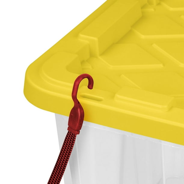 Sterilite 102L Industrial Storage Box, Yellow, 4 Pk - Walmart.ca