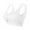 White, variant on Breathable Cool Liftup Air Bra Large Size Air Bra Breathable And Comfortable Mesh Sports Bra For Women Womens Compression Sports Bra, Size L