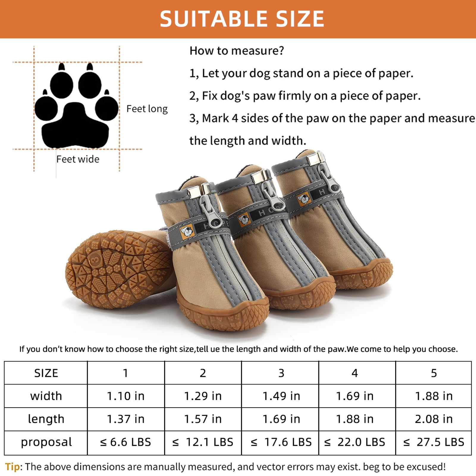 How Do I Know What Size Shoe My Dog Wears