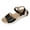 Black, variant on Orthotic Arch Support Sandals Comfortable Walking Sandals Women's Fashion Casual Elastic Spring And Summer Versatile Soft-Soled Sandals Black Women Sandal