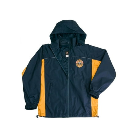 Knuckle Breaker - US NAVY Hooded Light Weight Rain Resistant Wind Breaker Jacket