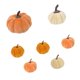thumbnail image 4 of 7 calabazas artificiales de terciopelo para decoración, calabazas de imitación de espuma para bodas, fiestas, otoño, granja, accesorios fotográficos Estilo F, 4 of 8