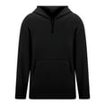 thumbnail image 5 of KPOPLK Girls Full Zip Up Hoodie for Toddler and Big Kids(6-7 Years,Black), 5 of 7