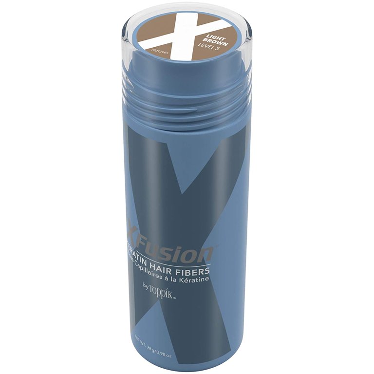 X-Fusion Unisex Keratin Hair Fibers, Color Protein Blend for