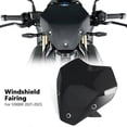 thumbnail image 4 of Motorcycle Windshield WindScreen Fairing Wind Deflector(Transparent), 4 of 5