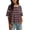 Wine, variant on zbxnLI Oversized T Shirts for Women Casual Short Sleeve Tee Top Fashion Striped Baggy Tshirts Crew Neck Tops