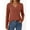 Watermelon Red, variant on HAiming Shirt for Women V Neck Long Sleeve Solid Color Pullover Tops Casual Comfortable Soft Basic Tee