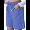 thumbnail image 3 of Omen Casual Shorts Drawstring Comfy Elastic Waist Shorts Summer Pull on Short with Pockets Royal Blue S, 3 of 7