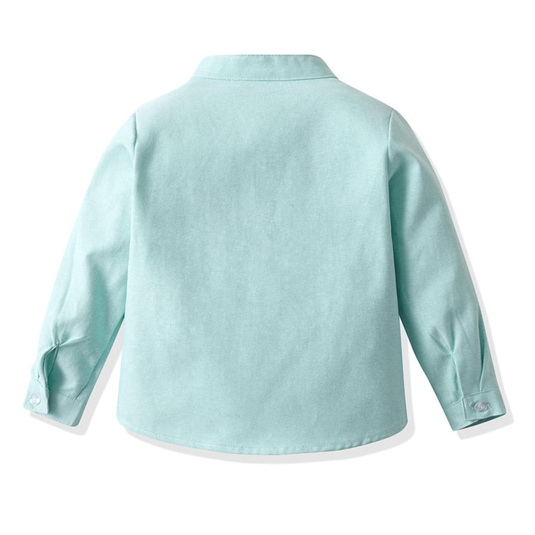 Camisa Cardigán Niña Primavera - Manga Larga, Algodón, Unicolor, Abotonadura Sencilla, Tallas Niño, Cómoda Y Suave