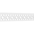 thumbnail image 1 of Ekena Millwork RUNP08X0625X48KOR 8 x 48 in. Pitch 0.62 in. Koroluck Architectural Grade PVC Running Trim, 1 of 1