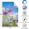 thumbnail image 3 of 6 Pack Beautiful Flowers Kitchen Towels Highly Absorbent, Super Soft Dishcloths 18 x 28 Inches Reusable Quick Drying Tea Towels Set for Home,Kitchen Decor Wash cloth, 3 of 7