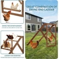 thumbnail image 4 of Chicken Perch for Pet's Healthy and Happy,4 Chicken Roosting Bars with Swing Fit for 8-10 Chickens,Ideal for Backyard Coops,Farms,Easy to Assemble and Clean, 4 of 7