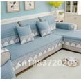 thumbnail image 3 of Four Season Corner Sofa Cushion Plaid Non-slip Sofa Cover Protector Chaise Couch Cover 1/2/3/4-seater Sofá Towel for Living Room (A,110x210cm 1piece), 3 of 6