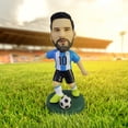 thumbnail image 4 of Muñecas De Estrellas De Fútbol Muñecas de estrella de fútbol de resina estatua de estrella de fútbol con cabeza temblorosa pintada a mano (A 12cm), 4 of 7