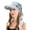 Blue Rose White, variant on Chemo Headwear for Women Brim Visor Head Scarf Pre Tied Headwraps Lightweight Skull Cap
