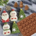 thumbnail image 5 of Christmas Silicone Mold - Gingerbread & More - 30-cavity, 5 of 5