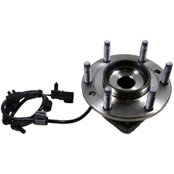 Front Wheel Hub Assembly - Compatible with 2002 - 2009 Chevy Trailblazer 2003 2004 2005 2006 2007 2008