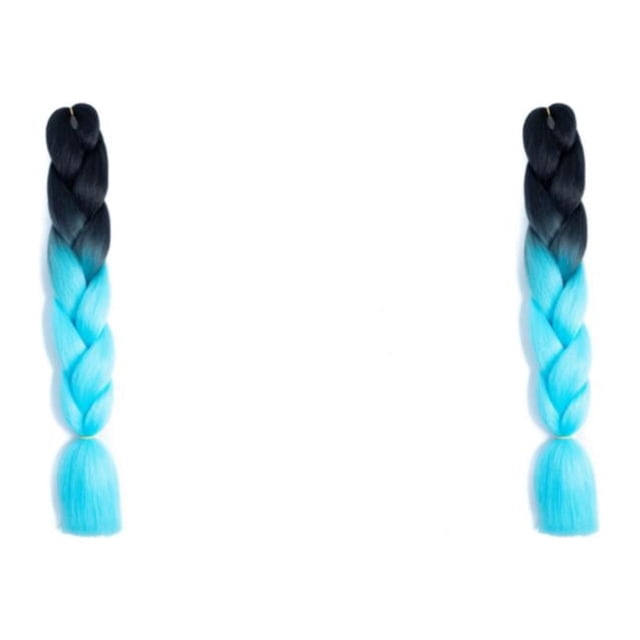Soidarity Cabello trenzado sintético, trenzas impresionantes, color natural sin esfuerzo, alta similitud con el cabello real Type10 NO10