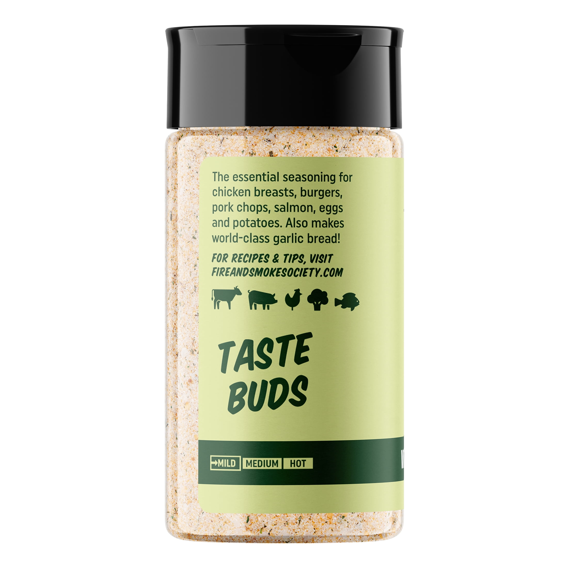 Fire & Smoke Society Garlic Salt Seasoning Blend, 7.7 oz Mixed Spices & Seasonings