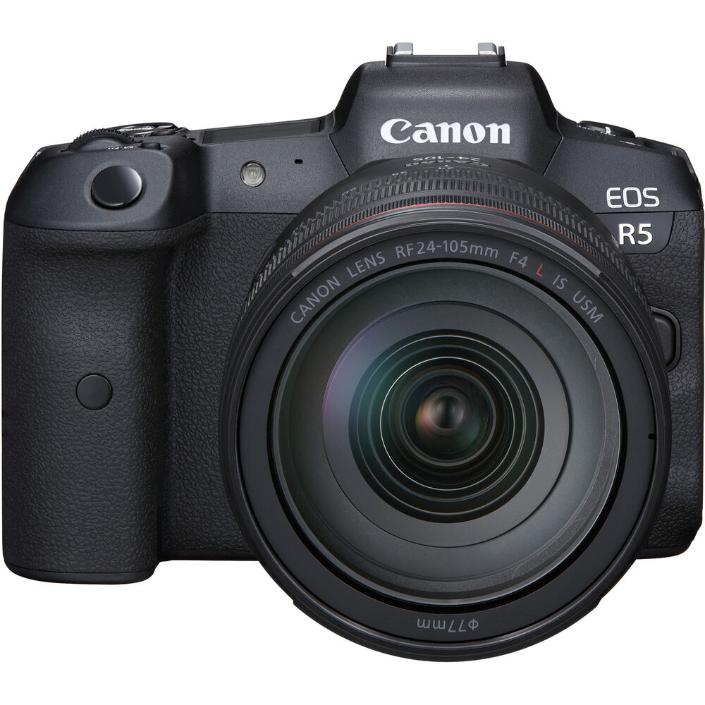Canon EOS R5 Mirrorless Camera W/ 24-105mm f/4L Lens 4147C013 - Advanced Bundle - image 2 of 8