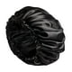 thumbnail image 5 of Gorro de baño para dormir, gorro de dormir nocturno para todo tipo de cabello negro, 5 of 9