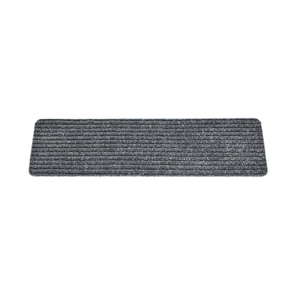 RV Step Carpet Rectangular Stair Mat Home Office Front Door Camper Self-Adhesive Non-Slip Floor Mats Grey