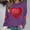 Purple, variant on EchfiProm Sweatshirts for Women Funny Graphic Pullover Valentine Long Sleeve Crewneck Valentine Day Ladies Shirs Heart