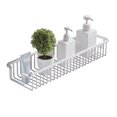 thumbnail image 3 of Estante de almacenamiento resistente con marco de metal decorativo, resistente al desgaste Blanco, 3 of 8