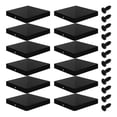thumbnail image 3 of KAKOWELY 12Pcs Post Caps Cover Plastic Fence Post Caps Fence Post Covers Plastic Fence Post Protector,4.13"X4.13"X1.18", 3 of 5