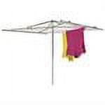 6033409 UMBRELLA CLTHES DRY 72""H Household Essentials 72 in. H X 84 in. W X 72 in. D Aluminum Umbrella Umbrella Clothes Dryer - image 2 of 3