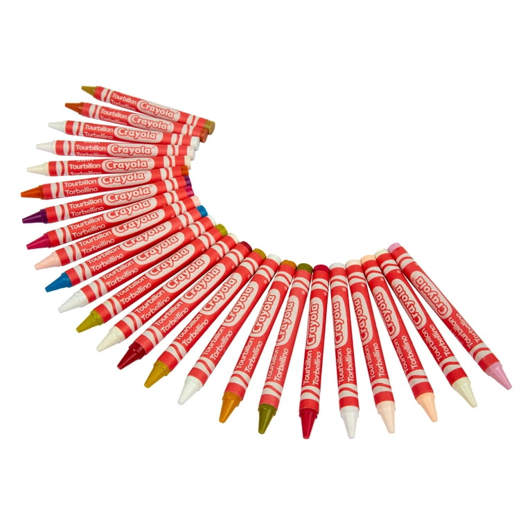 Crayola Swirl Crayons, 24 Count Multicolor Classroom Art Supplies